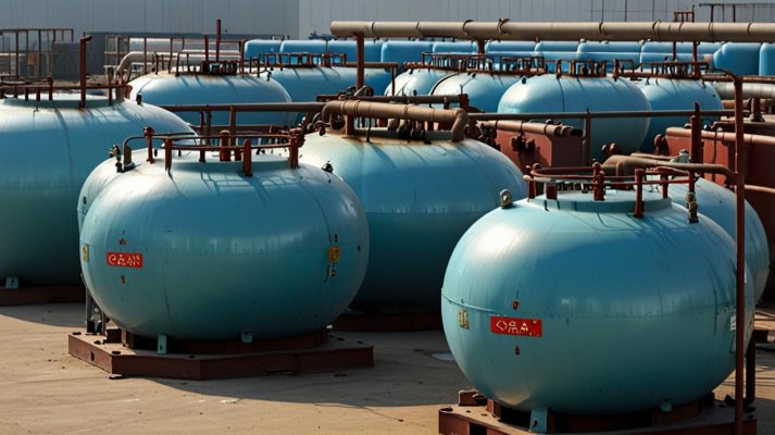 Sản xuất gas khí hoá lỏng